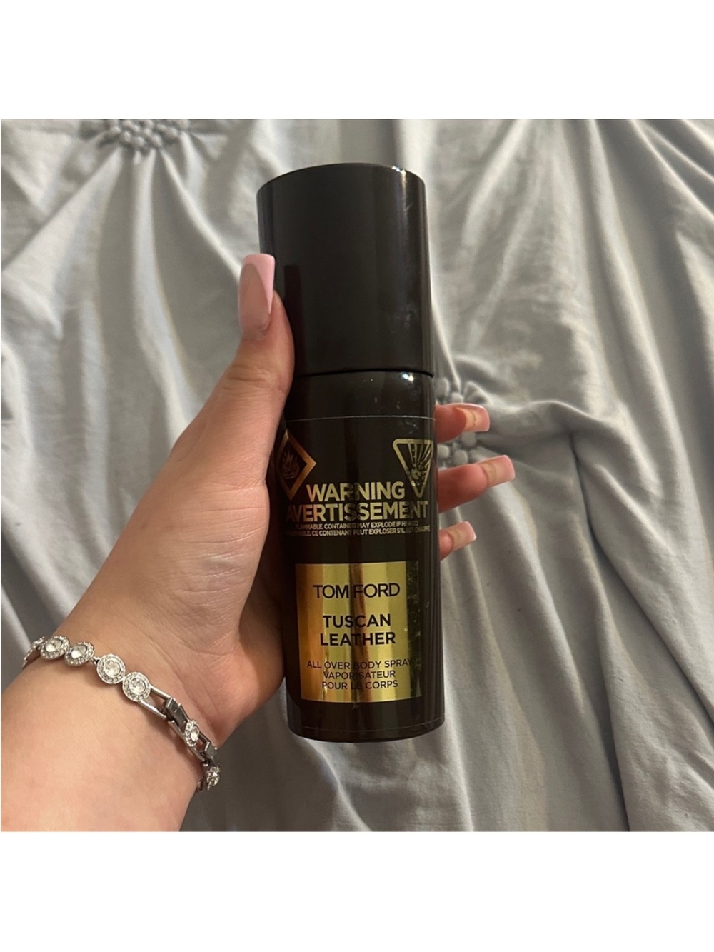 Tom Ford Tuscan Leather Body Spray - Black and Gold